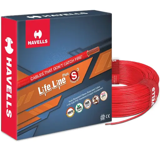 1 SQ. MM Havells Life Line Wire Red